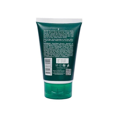 Brightening Exfoliator Face Wash with Vegan Rice Milk - BNB Face Wash Rice OR Tea Tree