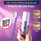 Pack Of 2 Teeth Brightening Hismiles V34 Colour Corrector Serum + Micro Nano Toothbrush Deal For Sensitive Gums Toothbrush